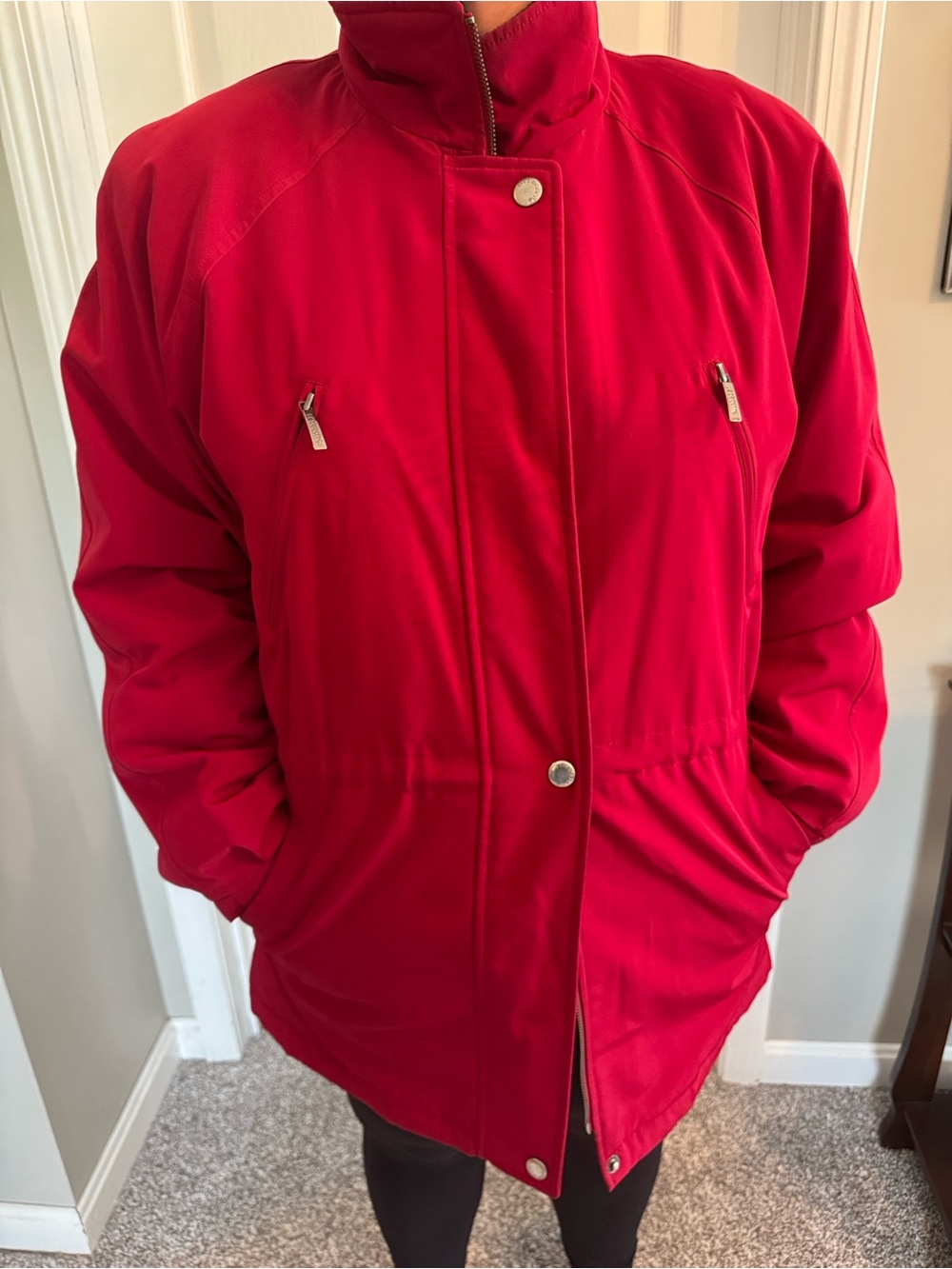 Liz Claiborne  Red coat